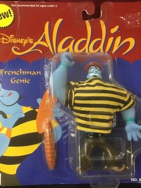 Vintage Disney Frenchman Genie